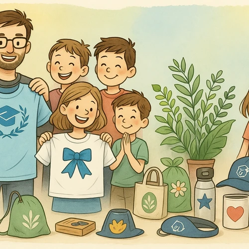 reklamní potisk - školní merch