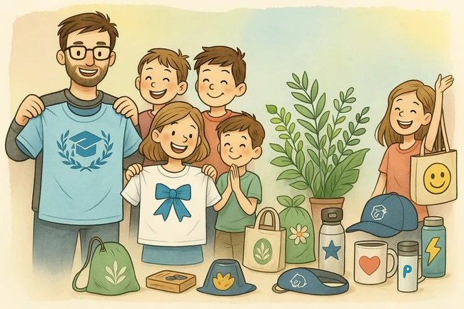 reklamn&iacute; potisk - &scaron;koln&iacute; merch