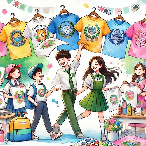 reklamní potisk - školní potisk