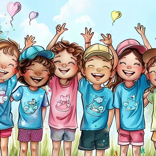 Školní potisk, trička, šerpy, památka na školu a školku