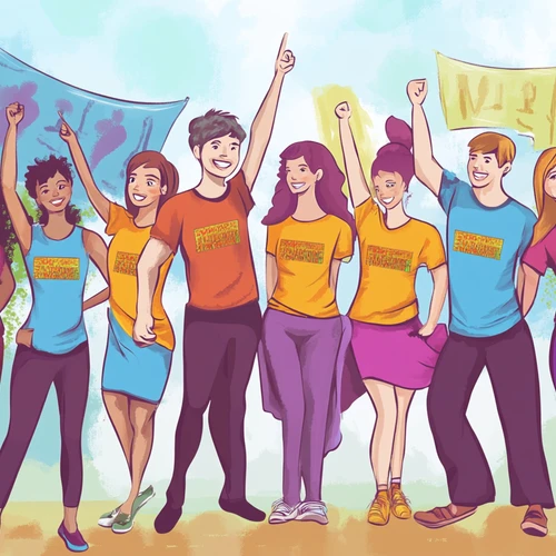 školní potisk - týmový školní duch